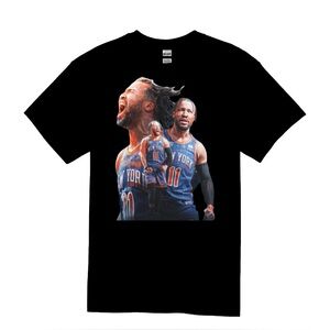 Black Graphic T-Shirt Jalen Brunson